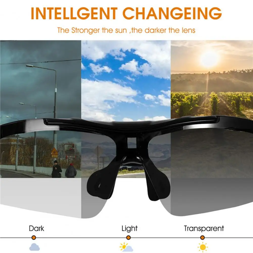 

Cycling Glasses Windproof Anti-Ultraviolet Comfortable Photochromic Polarized MTB Bike Eyewear Cycling Equipment