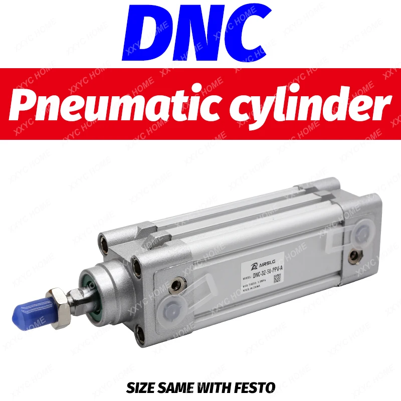 

FESTO type DNC-32-40-PPV-A DNC-50-125-PPV-A cylinder pneumatic components bore 32 40 50mm 25-320mm stroke DNC-40-80-PPV-A