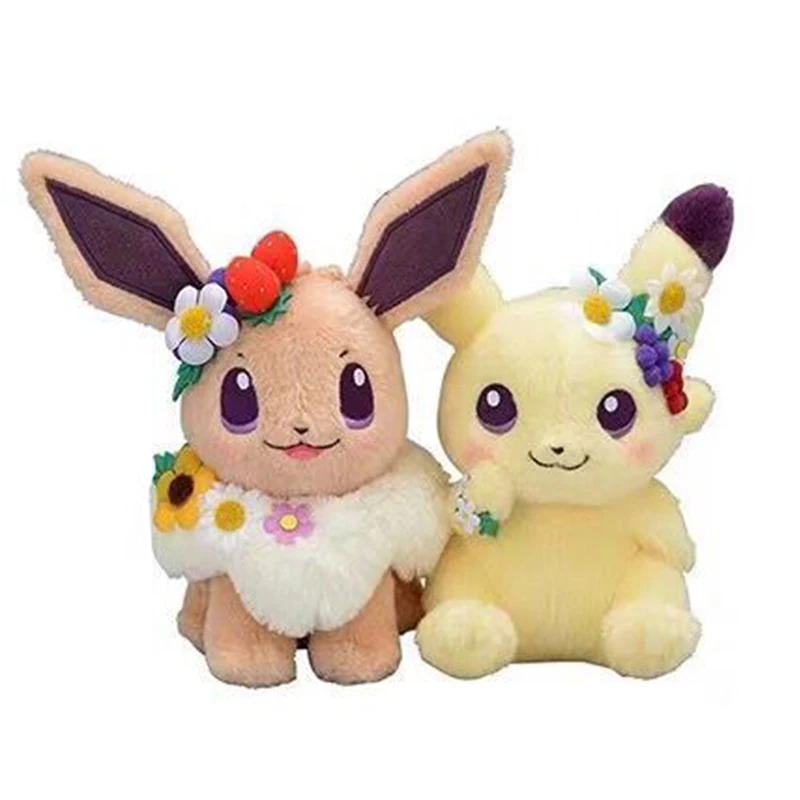 Easter Spring Festival Pikachu Peluche Eevee Plush Doll Pokemon