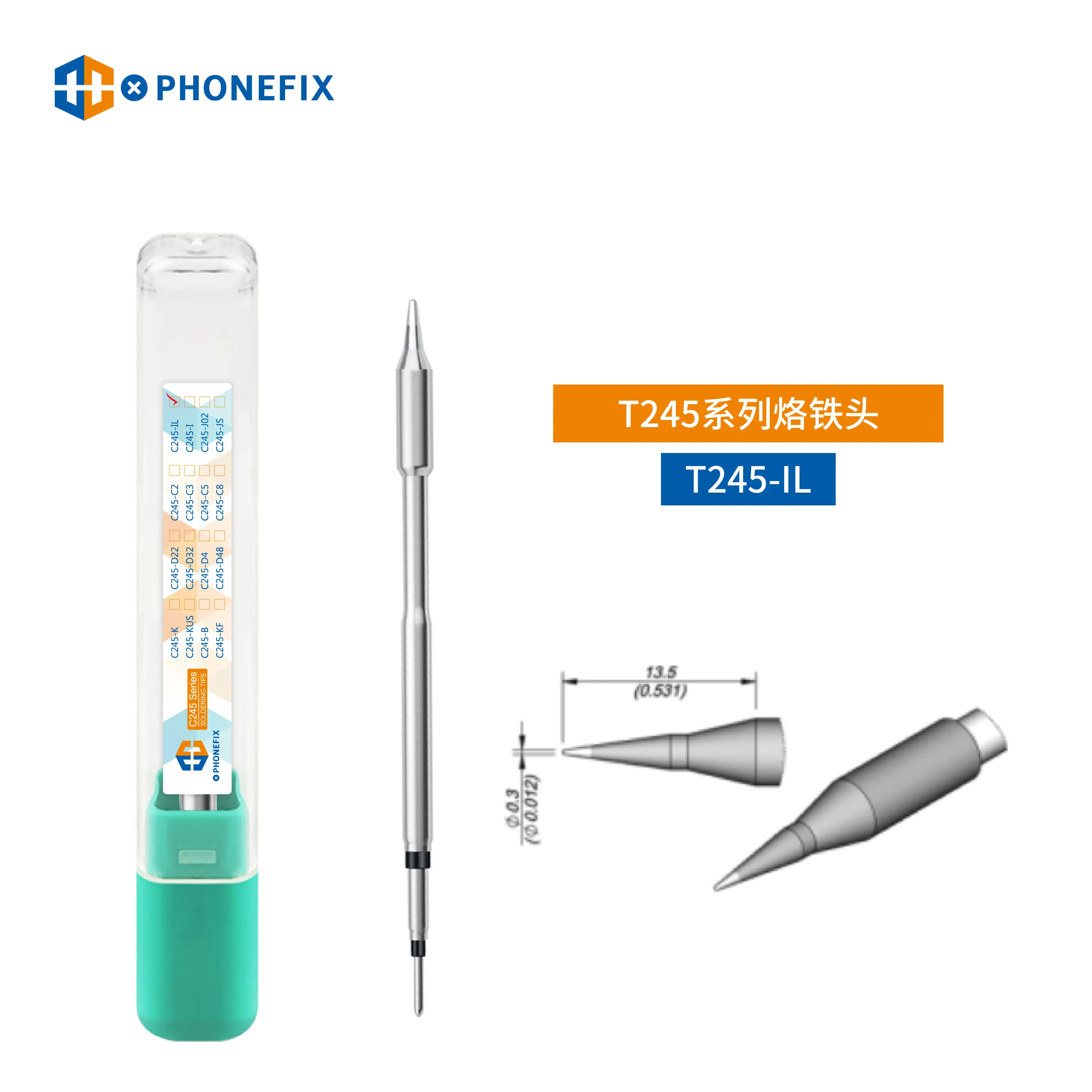 C245 Series Soldering Iron Tips JBC C245911/741/908/907 Soldering Iron Repair PCB IC Tools Universal T245 Handle