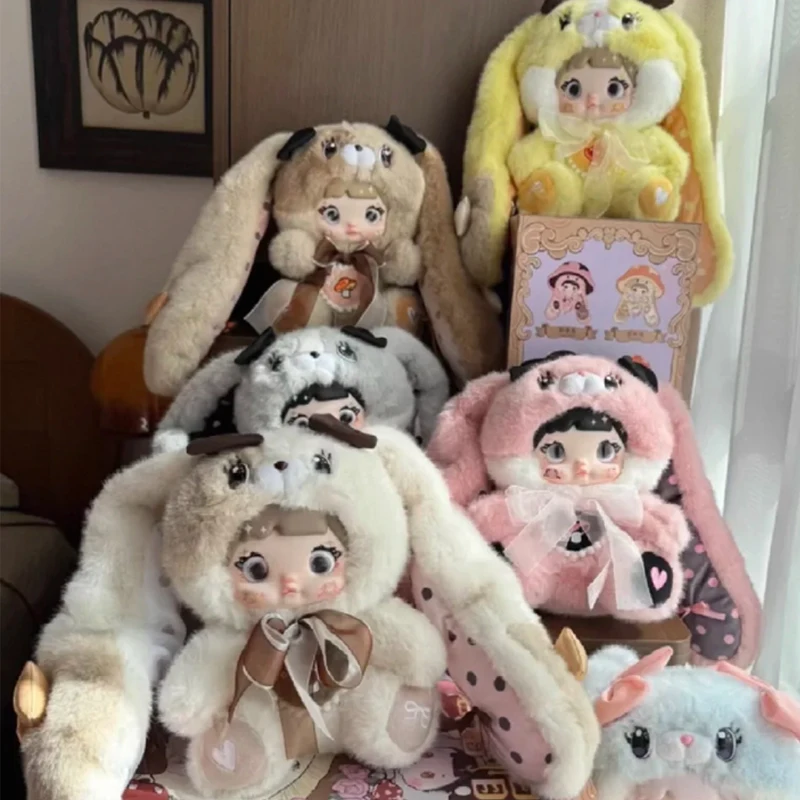 Nommi Bear400％ぬいぐるみ 開封済未使用 Nommi 400% Mushroom Hat Series Plush Blind Box Hi Toy Nommi V2