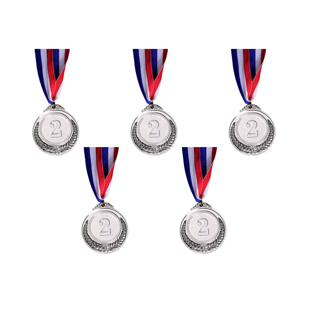 5Pcs Silver