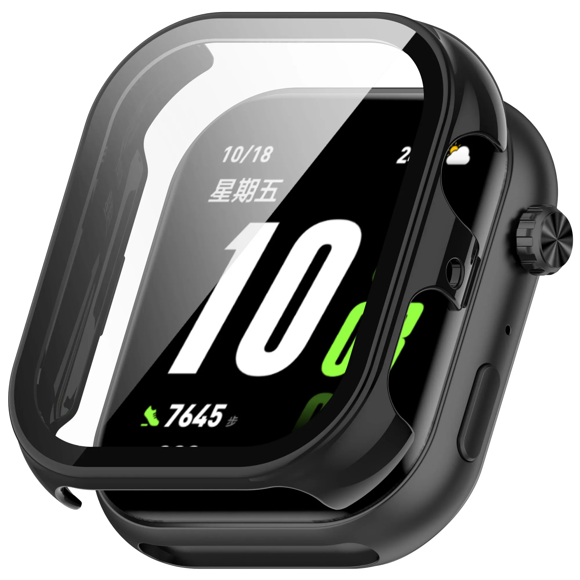 Tempered Full Protective Case with Glass Coverage