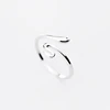 WYEAIIR 925 Sterling Silver Simple Cute Mini Snake Resizable Opening Ring For Women Luxury Jewelry 5