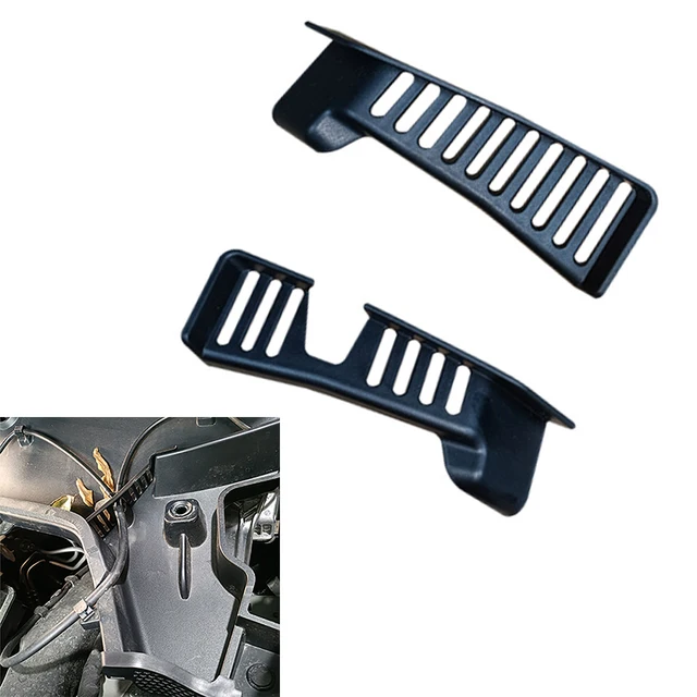 Filter Screen Cover Sink Divider 2pcs High Quality For Tesla Model Y Front Engine Hood Water Channel Anti-Clogging Net