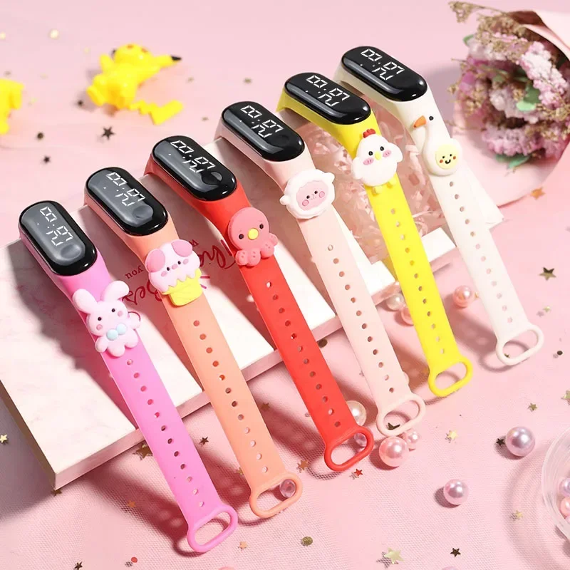 Electronic Watch Contact Strap Unique 3D Images Lifetime Water