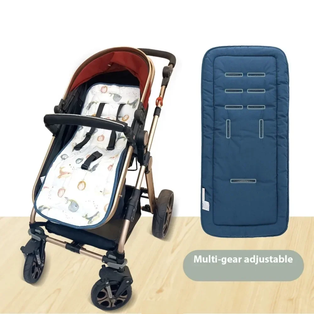 Baby Stroller Mat Cotton Four-season Cushion Stroller Accessories High-view Baby Walking Sleeping Mat