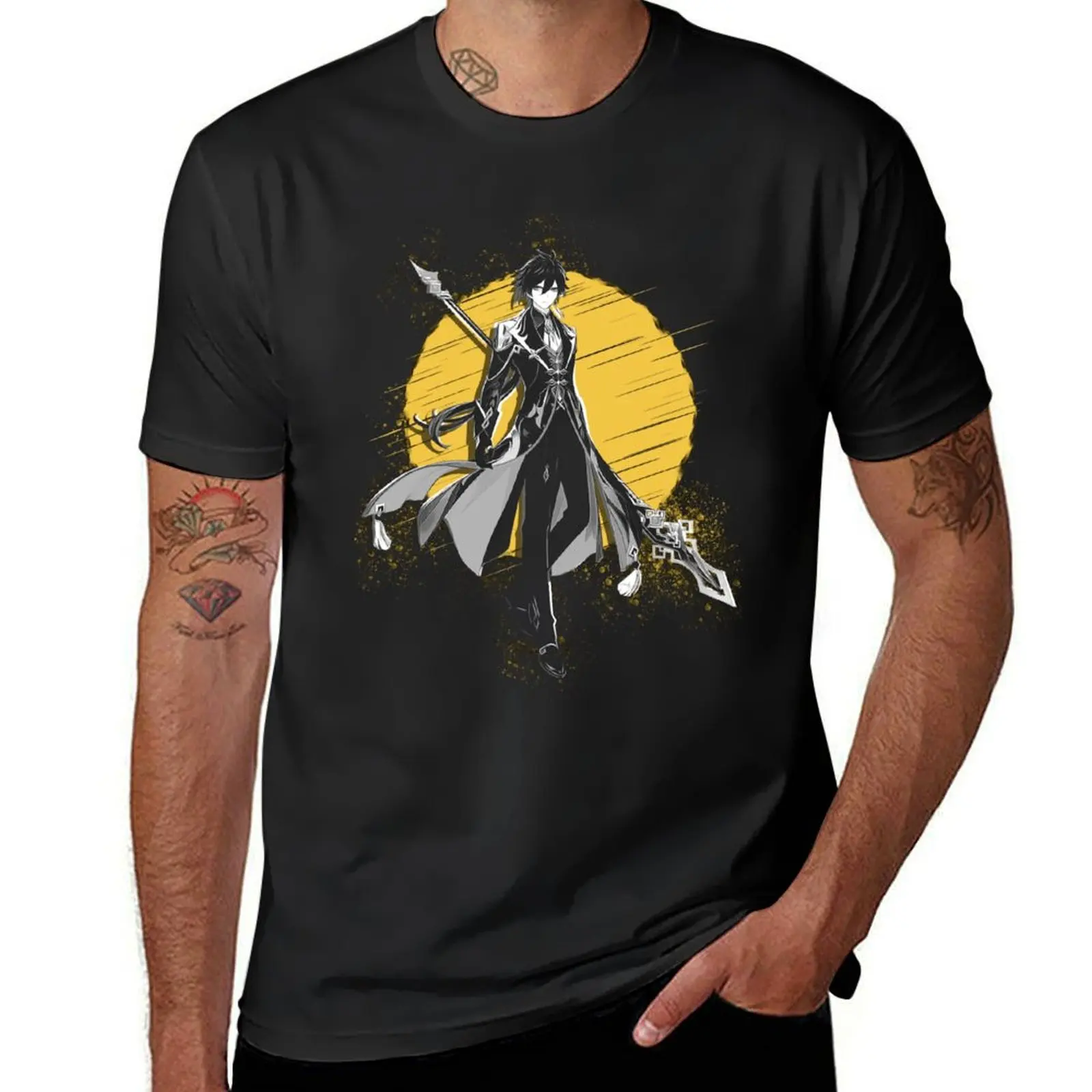 

Zhongli - Genshin Impact T-Shirt cute tops plus size tops hippie clothes black t shirts for men