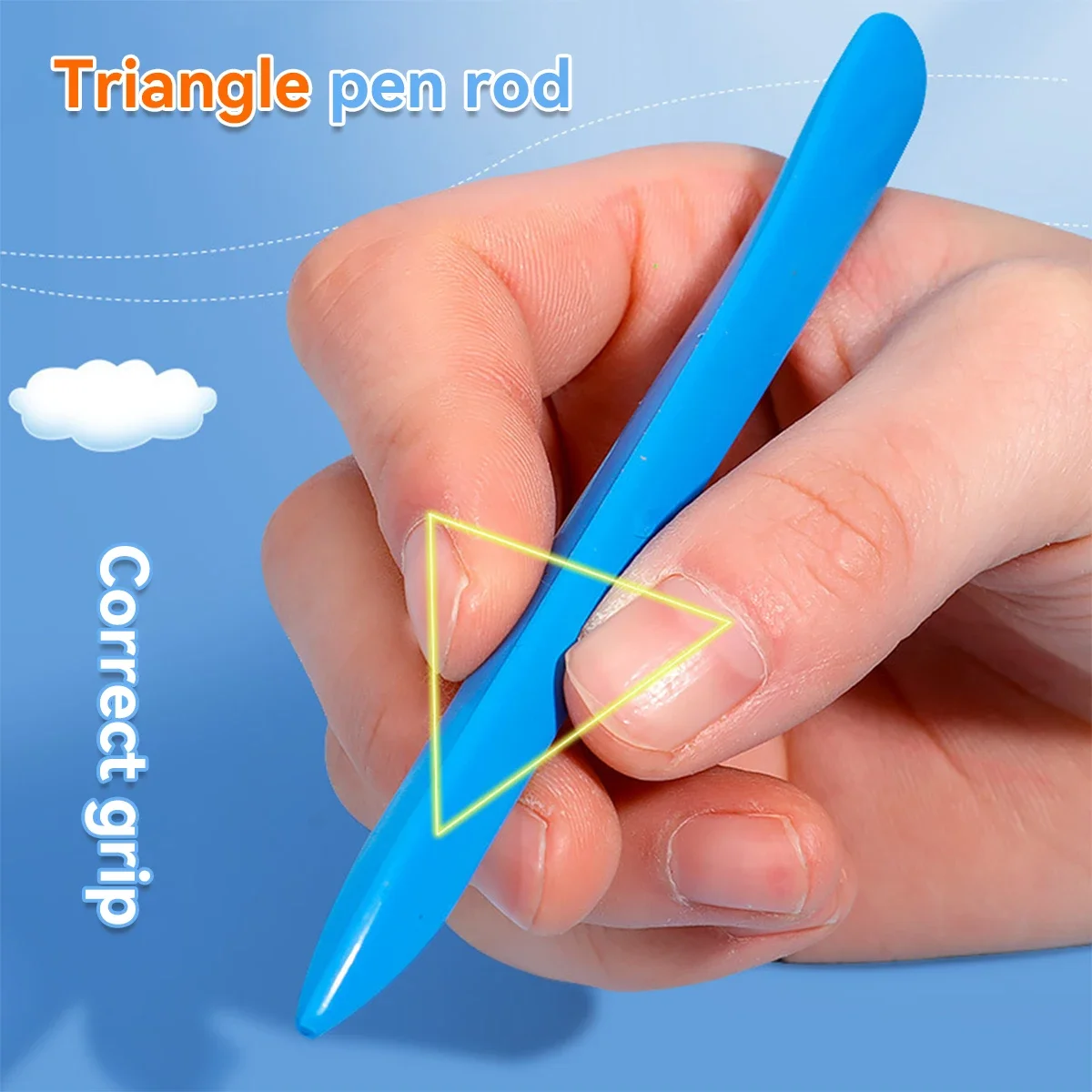 Vibrant Triangle Crayons - Non-Messy, Double-Ended Oil Paint Sticks