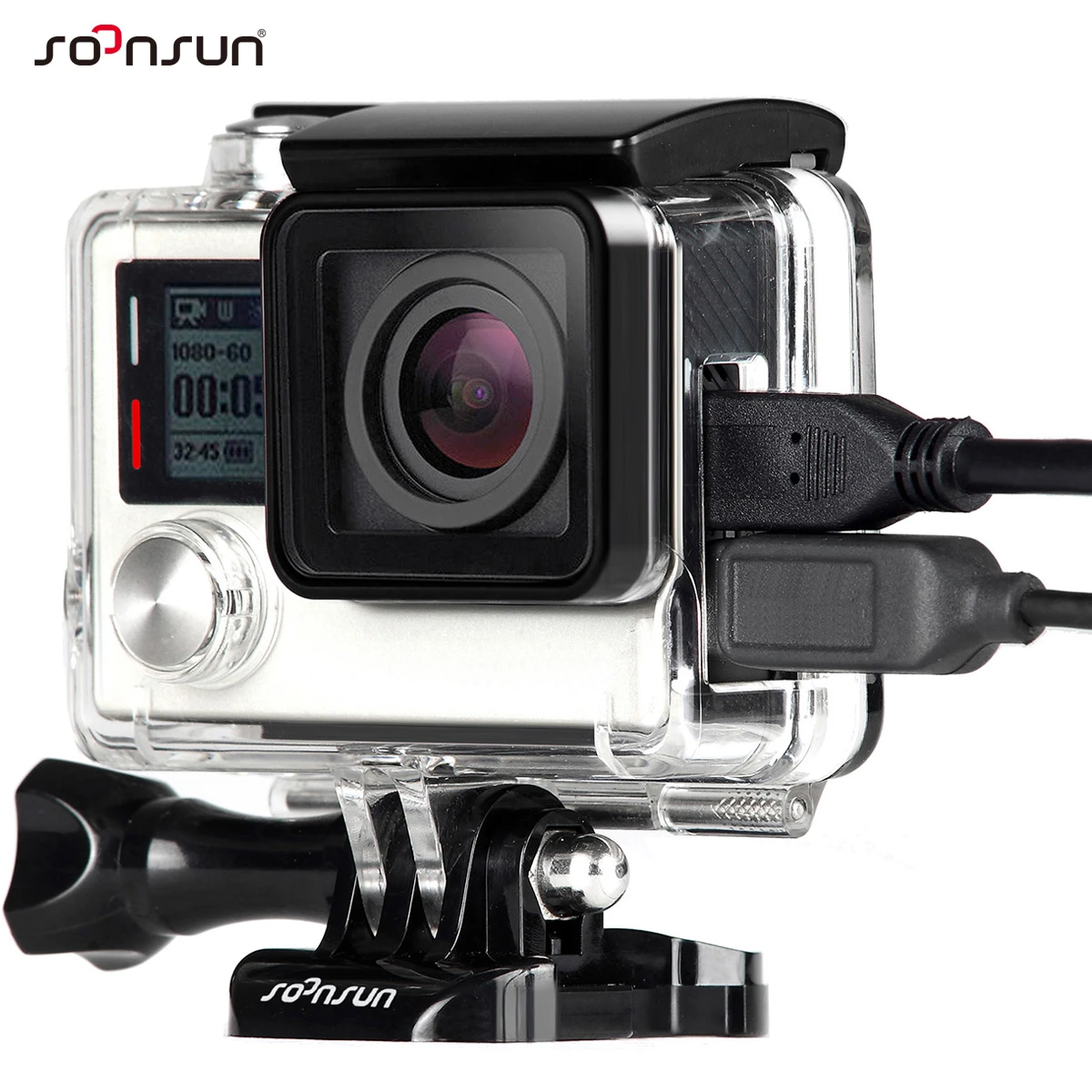 Forespørgsel Picket skære Accessories Go Pro Hero 3 Black | Open Housing Gopro Hero 4 - Sports &  Action Video Cameras Accessories - Aliexpress