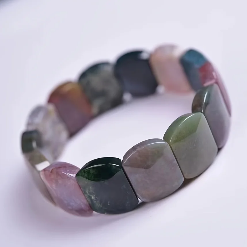 

natural Indian agate bangle crystal raw home decoration spiritual healing crystal