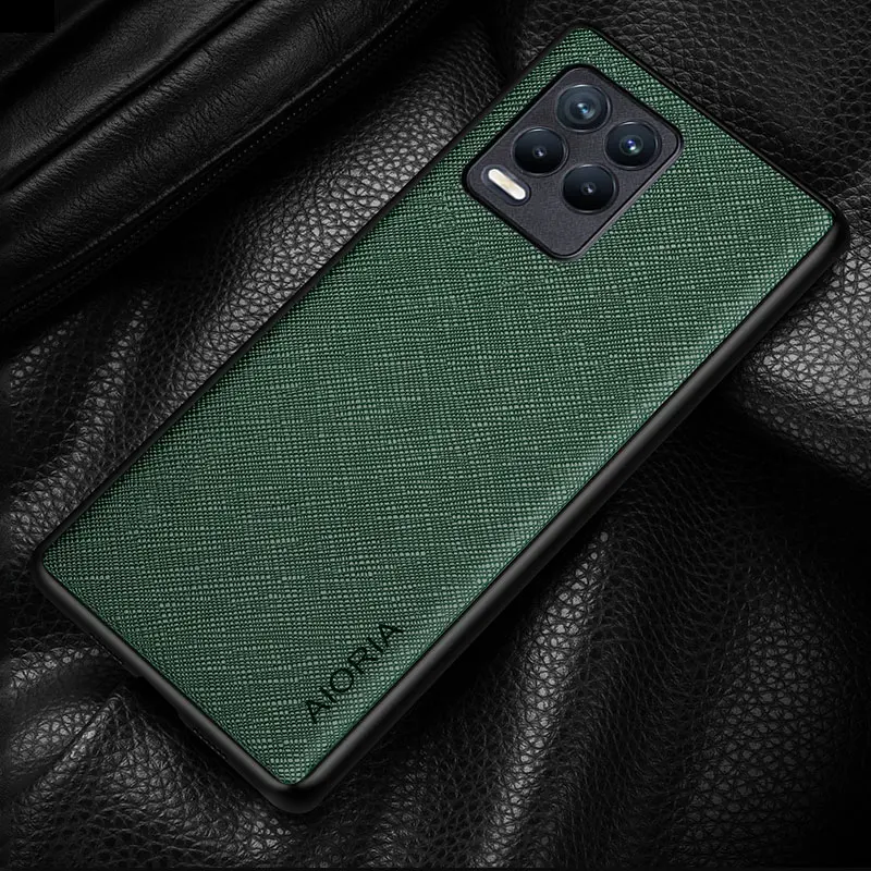 Luxury Cross Pattern Leather Phone Case - Stylish Protective Cover