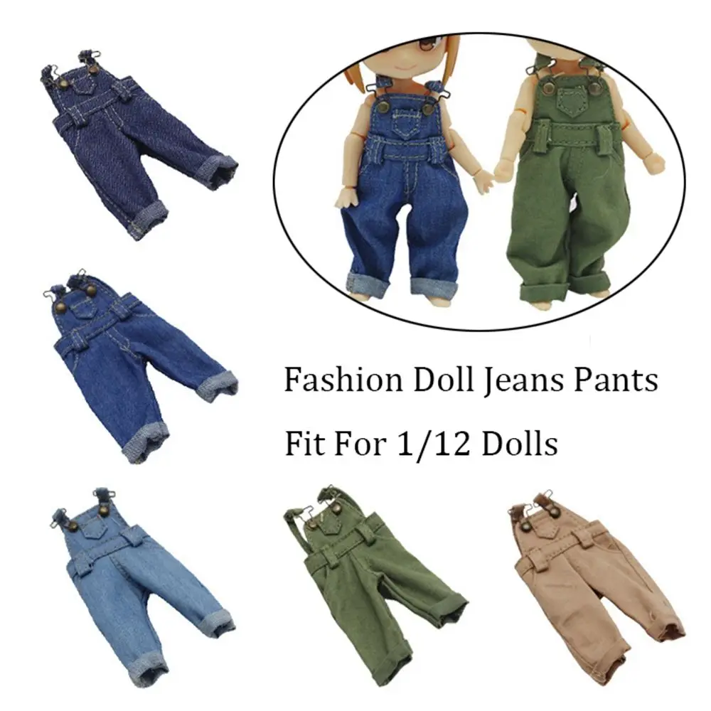 Doll Jeans Trousers Casual Pants Accessories