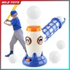 Automatic Pitching Baseball Machine Toy Sets Children Baseball Ball Toys Sports Games Kids Outdoor Indoor Toy Boy Birthday Gifts