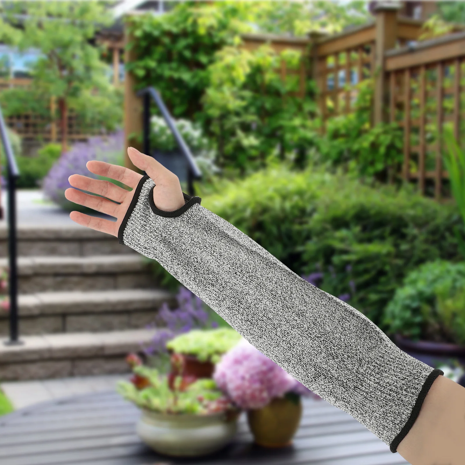 

Anti-cut Arm Guards Sleeves Resistant Security Protective Cover Hppe Protector Garden for Men Man