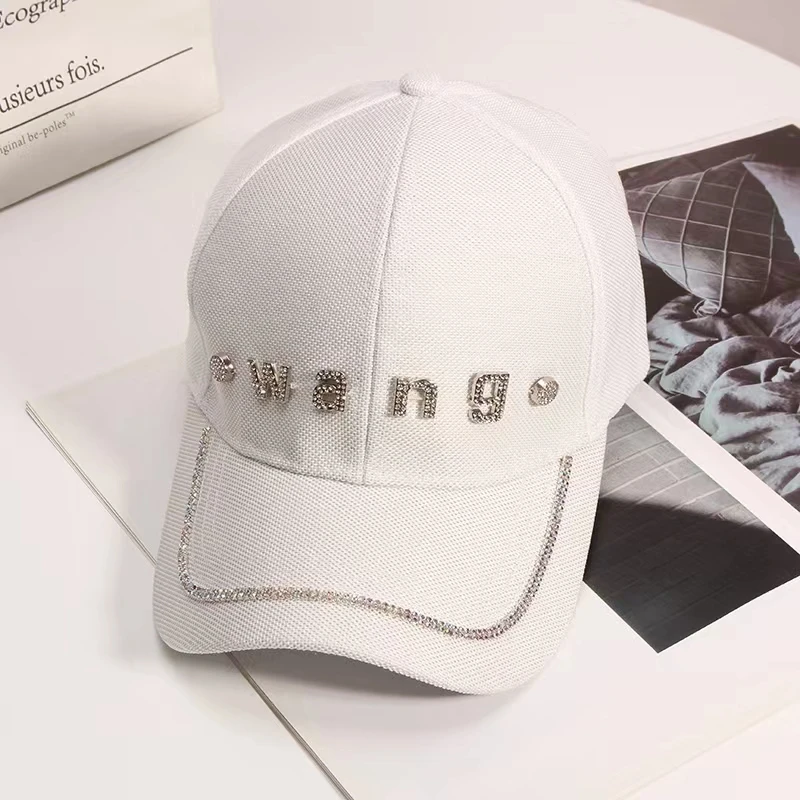 Stage women's new handmade rhinestone full drill cap men's and women's British outdoor bright diamond flash drill fisherman hat