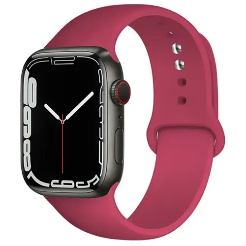 Silicone Band For Apple Watch strap 46mm 44mm 45mm 40mm 41mm 42-38mm 49mm sport bracelet iwatch series 11 10 9 8 7 6 5 SE Ultra3 - Image 22
