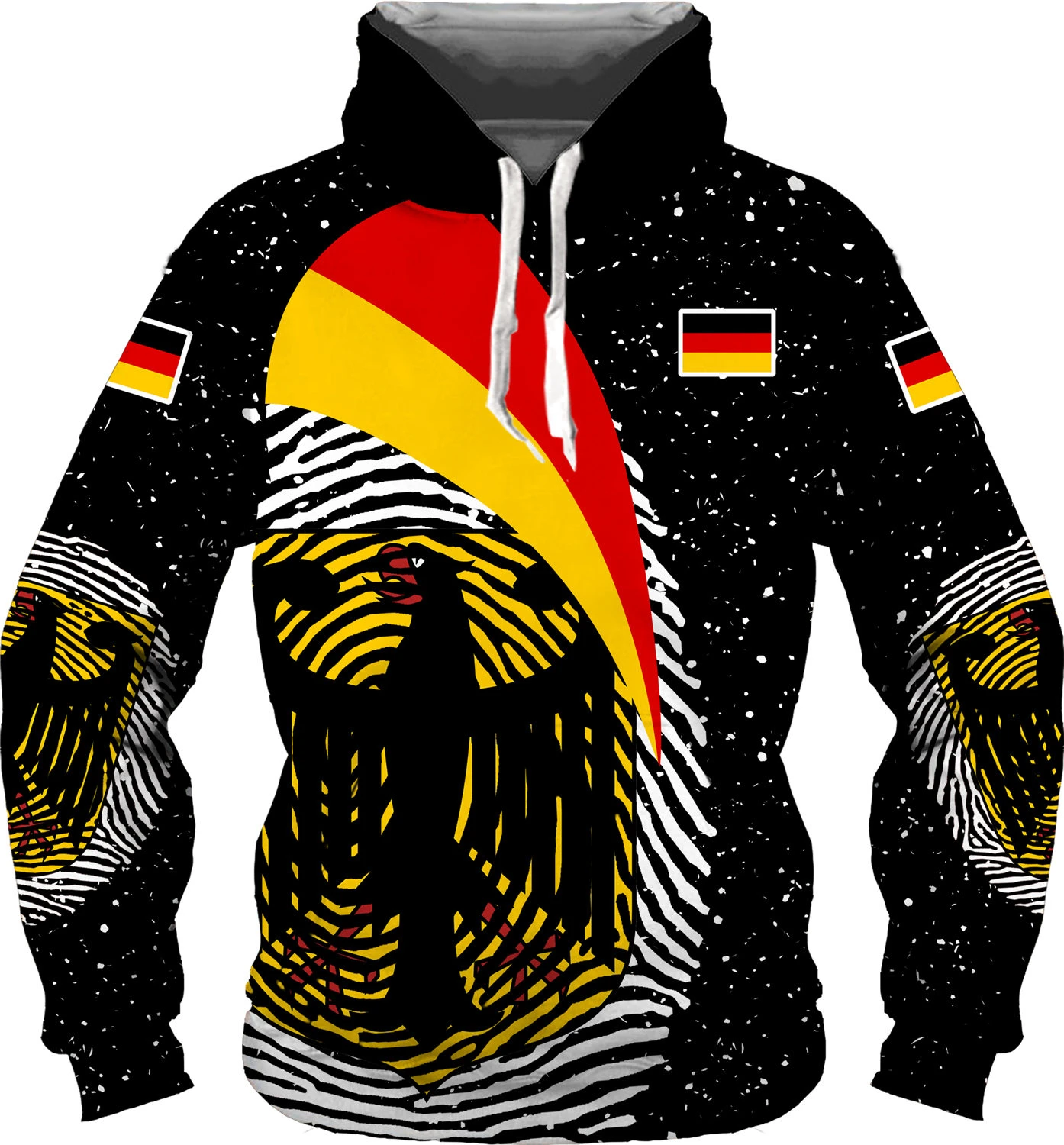 Candymix Israel Weinlese Flagge Sweatshirt - Unisex Hoodie Für Herren & Damen