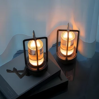 모던 LED 책상 조명, 충전식 조명으로 공간 향상, 가정 및 호텔 장식