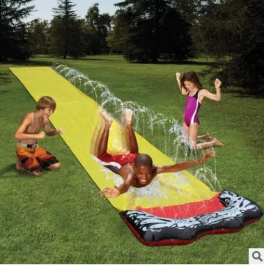 Backyard Outdoor Water Spray Toy Play Splash Inflatable Slip Slide Summer Sprinkle Water Splash Toys Game Inflatable Slide
