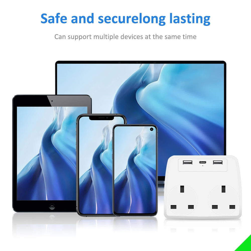    1-2  ÷ Ȯ 2USB 1  C Ƽ Ȯ ÷  13A , 繫, ֹ, PC  ǻ