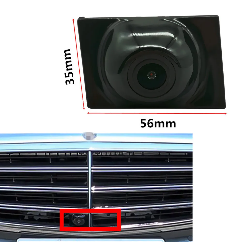 

HD Car Front View Parking Night Vision Positive Logo Camera For Benz E Class W213 S213 E200 E250 E300 E350 E400 E450 2016-2020