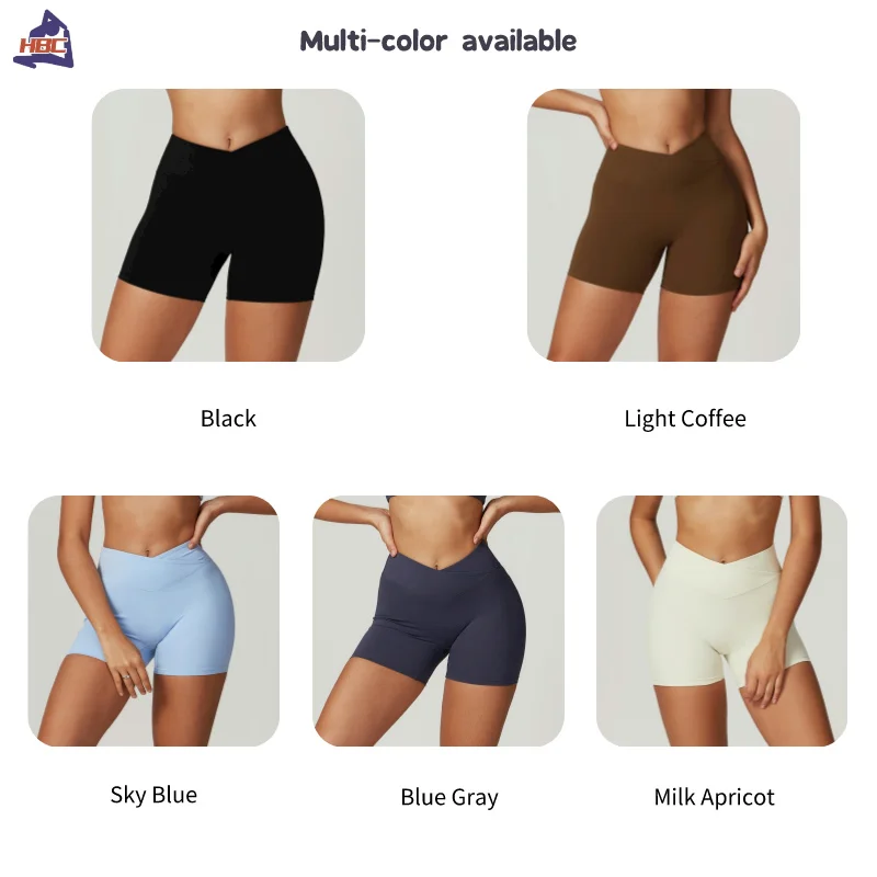 New Running Shorts Women's Gym Shorts Sports High Waist Butt Lifting Eco Friendly Fitness Yoga Pilates Workout Clothes