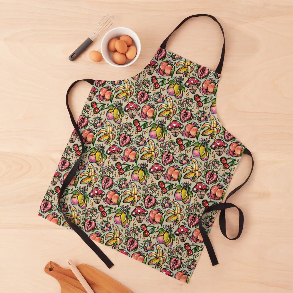 

Forbidden fruits (shiratwig) Apron Kitchen Man Chef Uniform Woman bib Apron