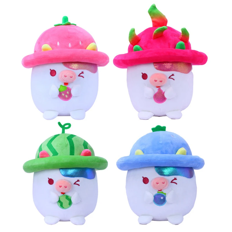 

Игрушка плюшевая в виде клубники, 20 см