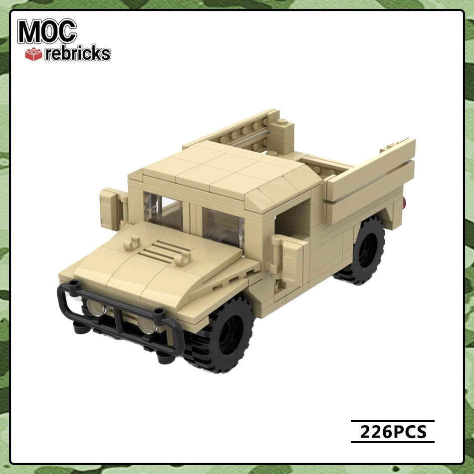 

Серия военных транспортных средств HMMWV M998 многоцелевой автомобиль MOC строительный блок DIY коллекция моделей эксперты головоломки Кирпичи игрушки Рождественский подарок