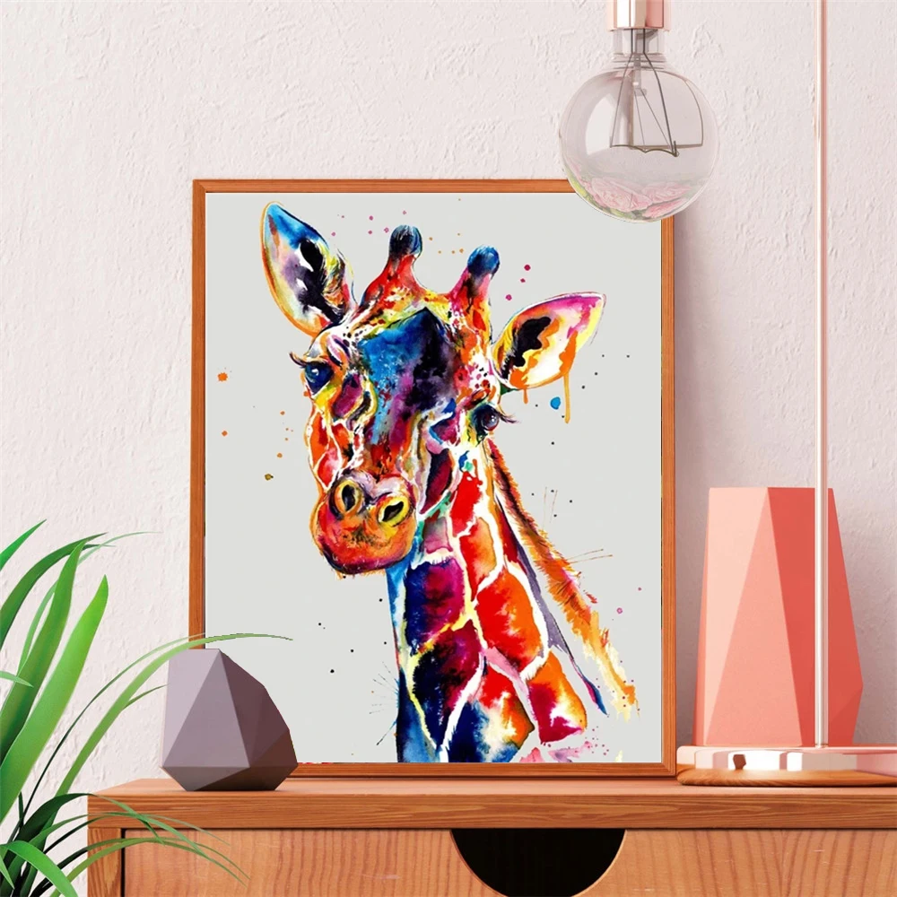 Huacan Giraffe Diamond Painting Kits for Adults, Full Square Drill Diamond  Art, Diamond Dots for Kid Clearance, Paint by Diamonds for Beginner, DIY Gem  Crafts Small Size 7.9x11.8inch/20x30cm