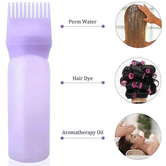 120ml240ml Applicateur D'huile Cheveux Pointed-nose Hairdressing Dry  Cleaning Bottle Hair Oil Application Goods for Hairdressers - AliExpress