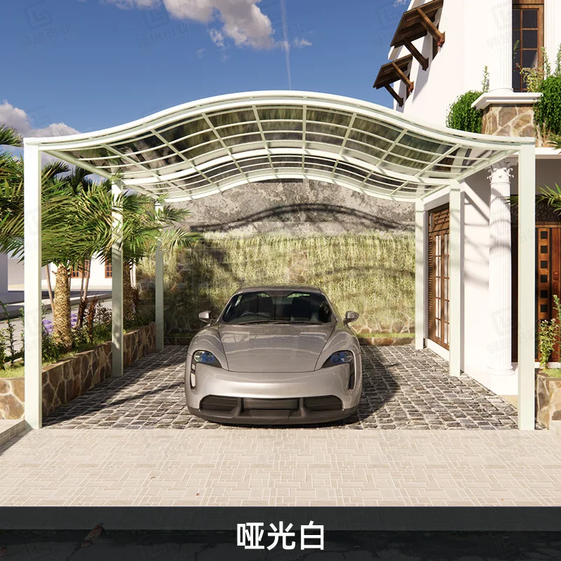 Villa sun room broken bridge aluminum doors and windows aluminum alloy seal balcony tempered glass flower house glass house