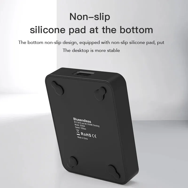Blueendless High-Speed External SSD Enclosure