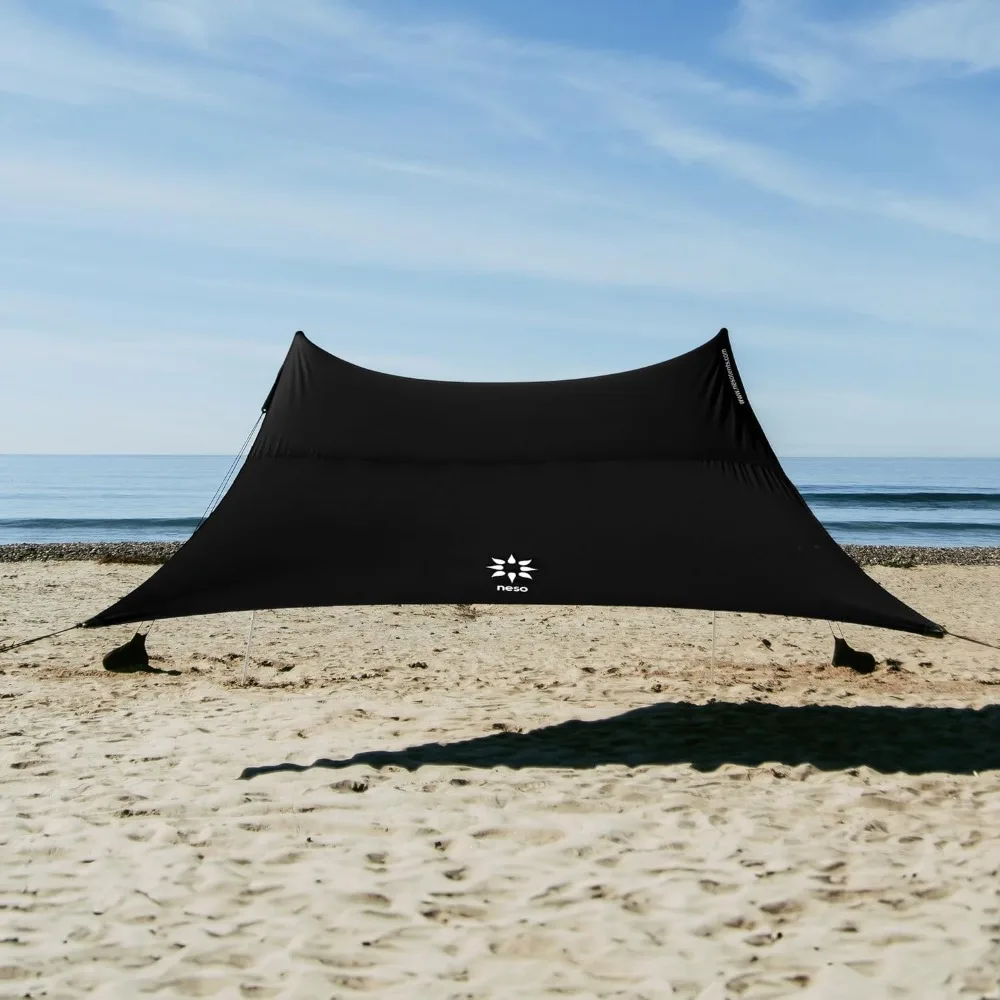 

to Enjoy with Family and Friends - UPF 50+, Water-Resistant, and Lightweight - Black, 11' x 11'