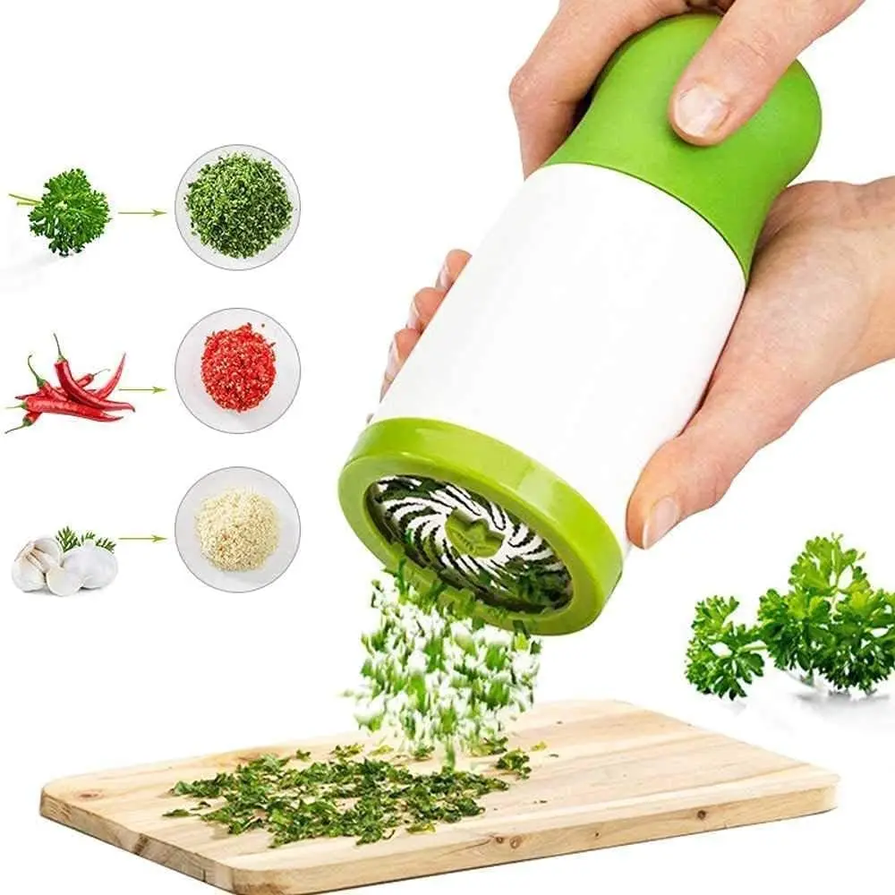 Multifunction Manual Herb & Spice Grinder and Vegetable Chopper