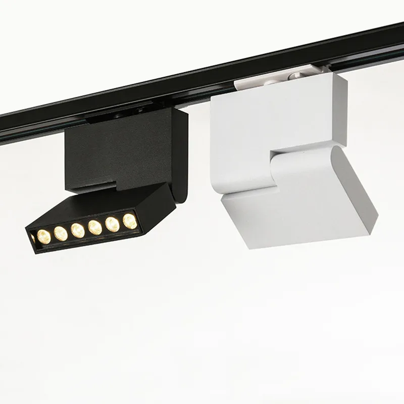 LED Sporbelysning Justerbar Spot Væglampe AC110V 220V 30W Loftslamper Lamper Spot Light Til Værelse Butik Loft Soveværelse_voghion.com