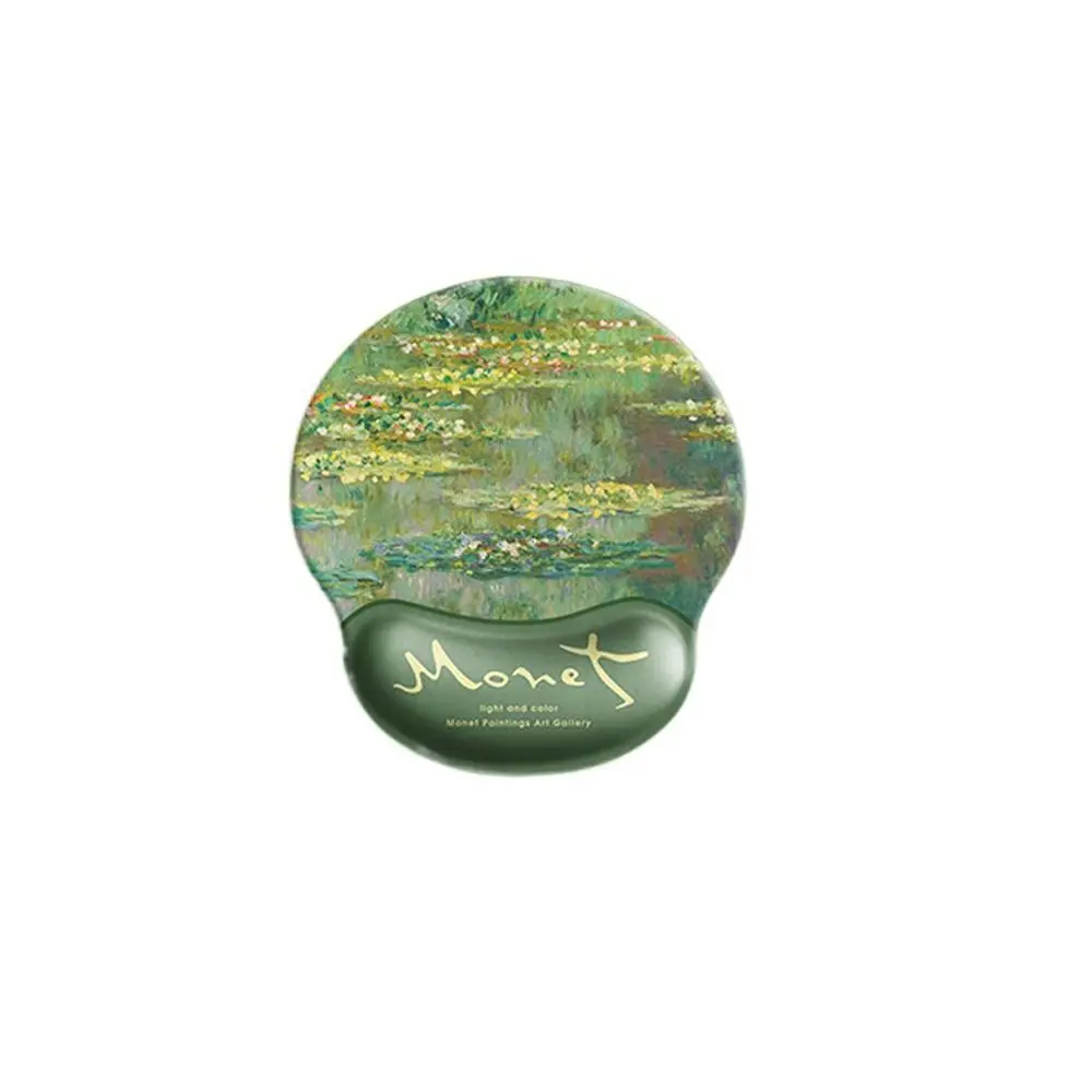 Fashion Office Mousepad with Gel Wrist Support Ergonomic Laptop Arm