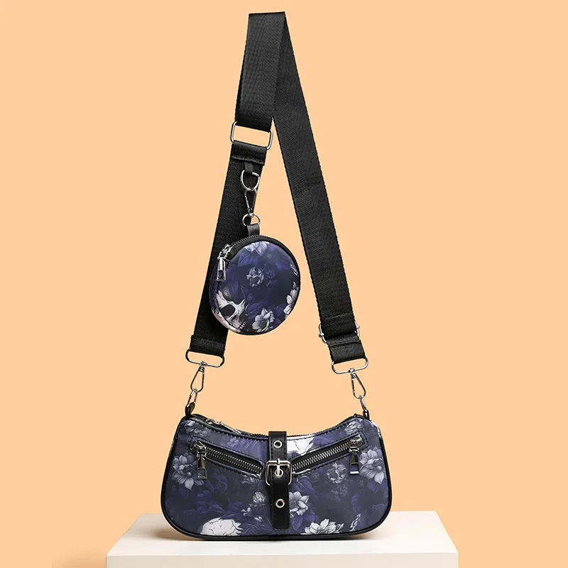 Women Fashion Shoulder Bag Gothic Punk Bag Cool Style Trendy