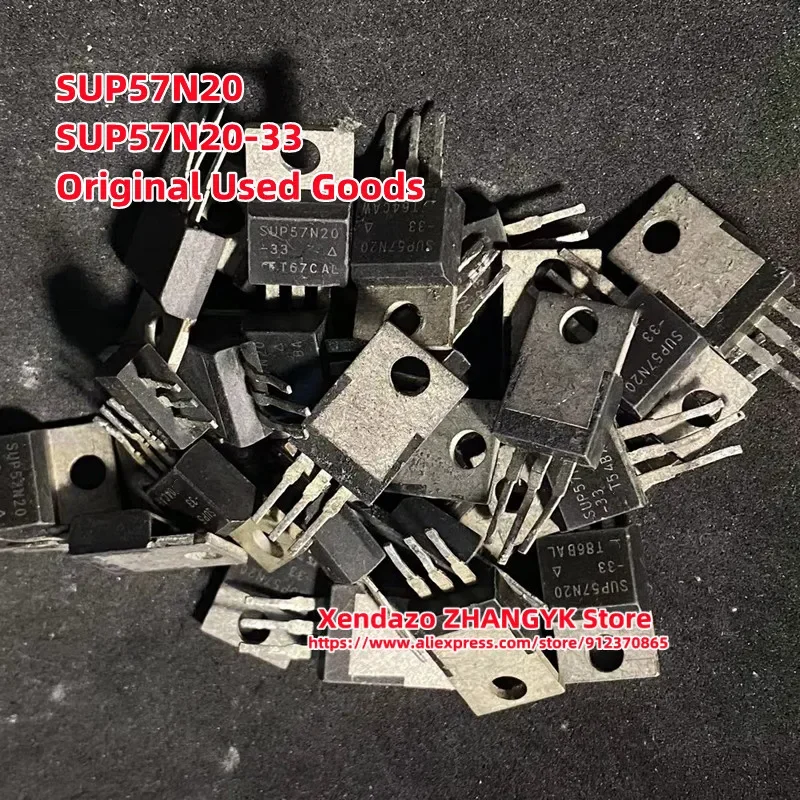 

10 шт./лот оригинальная фотовспышка SUP57N20 SUP57N2033 57A 200V MOSFET TO-220