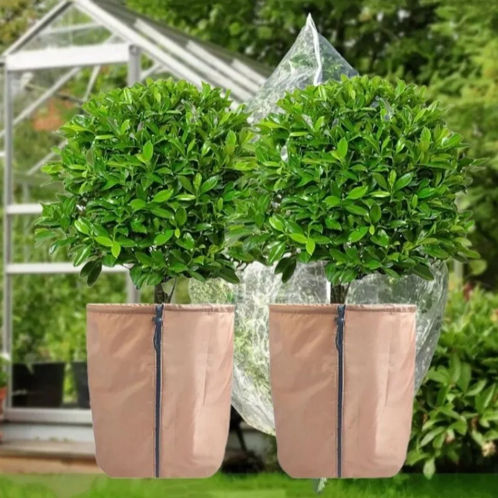 Oxford Cloth Plant Insulation Cover Breathable Heat Preservation Thermal Pot Protector Waterproof Cold Resistance