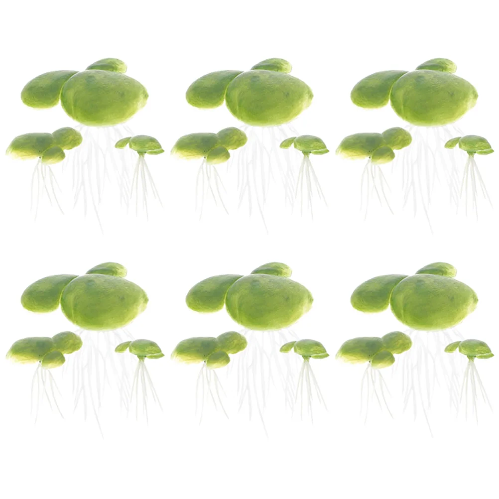 

Aquarium Floating Plants Fish Tank Plants Fake Duckweed Decorations Mini Fake Duckweed Simulation Duckweed Decor