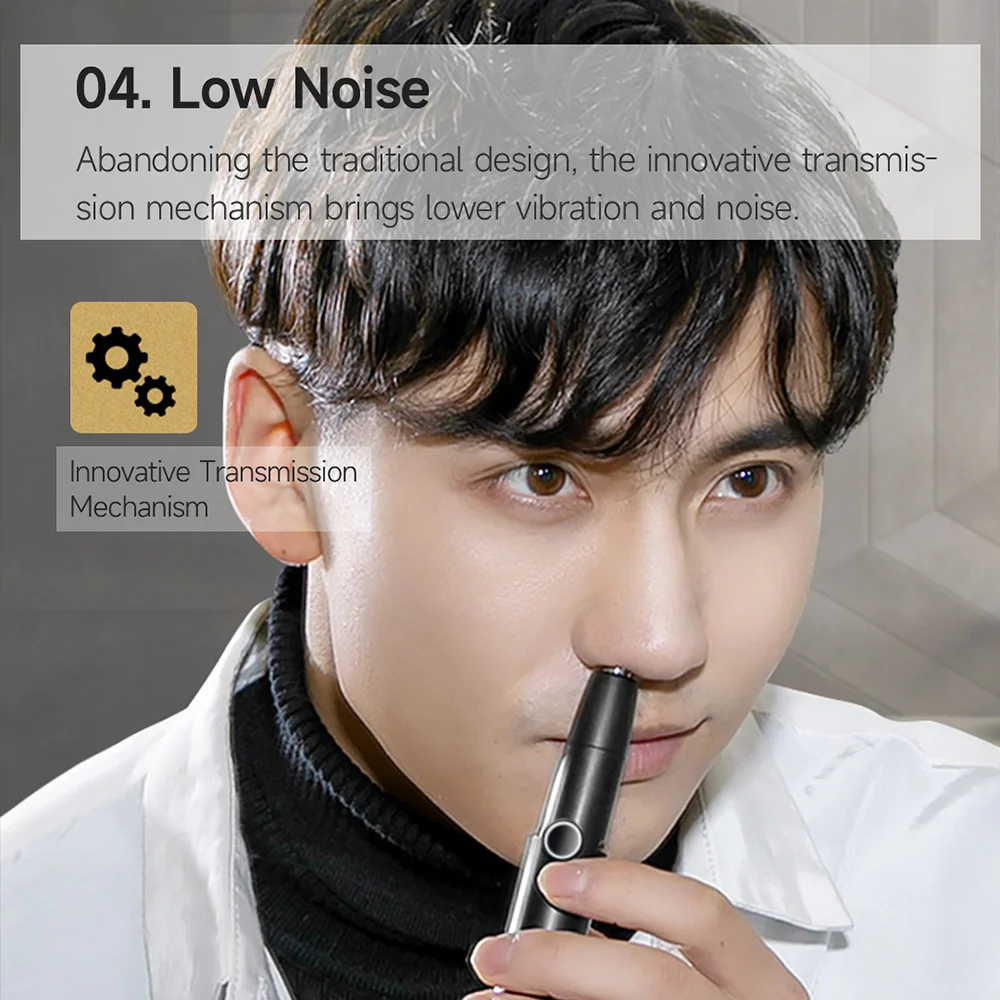 Xiaomi Enchen Mocha N  Electric Nose Hair Trimmers For Men description image 9