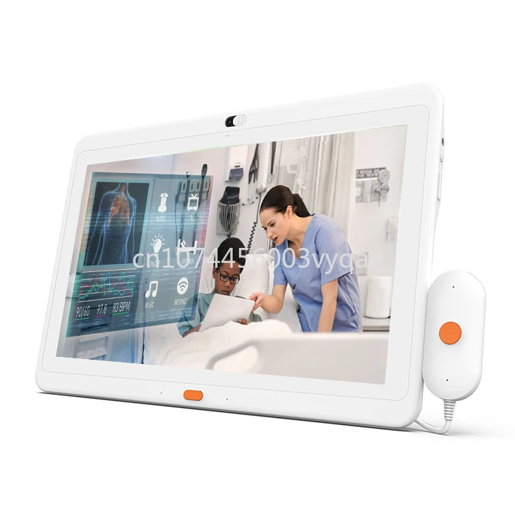 

Wall Mount Hospital Patient Care Tablets 10.1 Inch Android POE NFC Medical Tablet PC with Serial Port