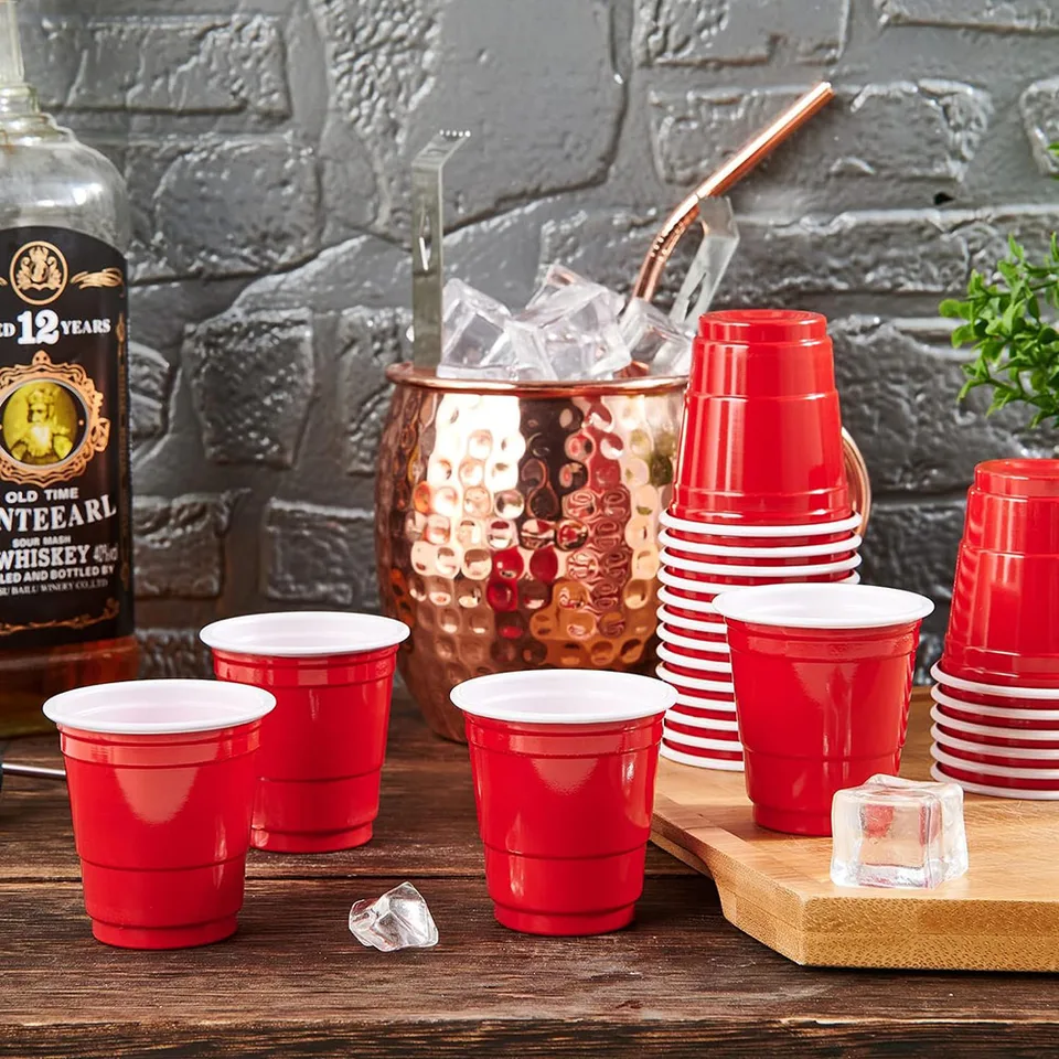 Red Jello Shot Cups