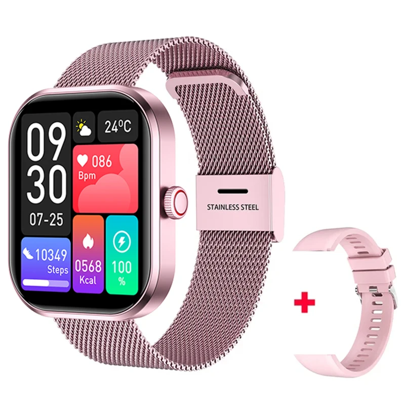 mesh belt pink