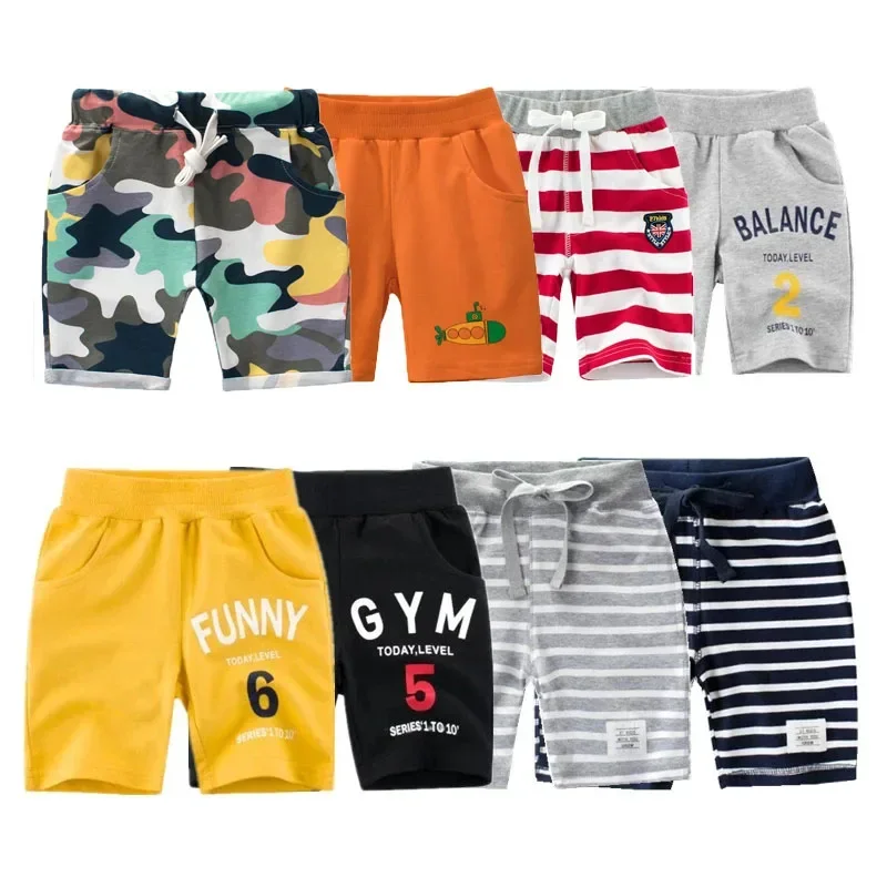 New Fashion Summer Children Cotton Shorts for Boys Camouflage Toddler Pant Kids Beach Short Baby Girls Casual Sports Pants