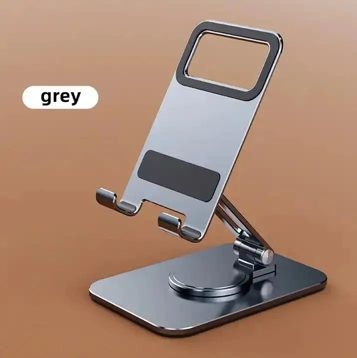 A mouse-sized mobile phone stand, folding storage, easy to carry, all aluminum alloy material, stable, mobile phone tablet can b