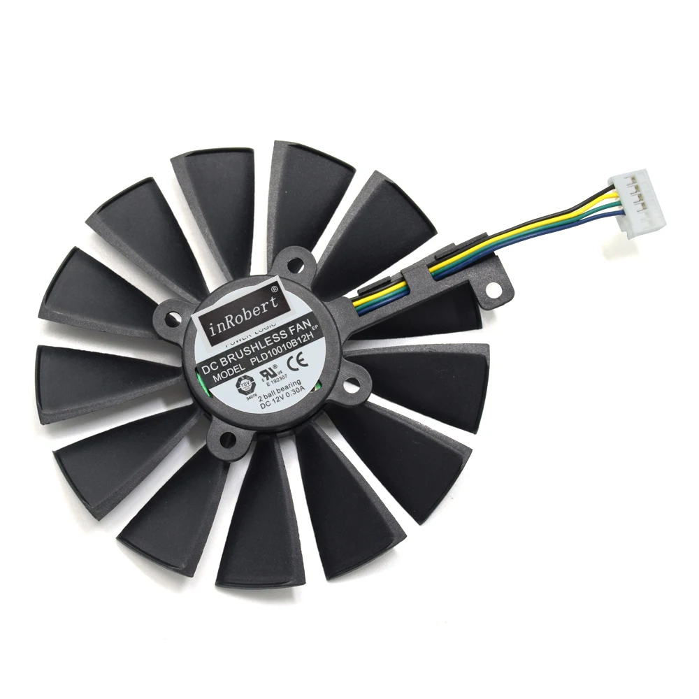 チェン YOUMEINU 9.5mm PLD10010S12H GPU.ギガバイトに対応した交換冷却ファン