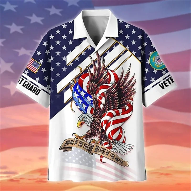 Рисунок 5 - Винтажная Мужская рубашка 3D Eagle